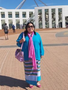 Ying in front of Parliament House (2)